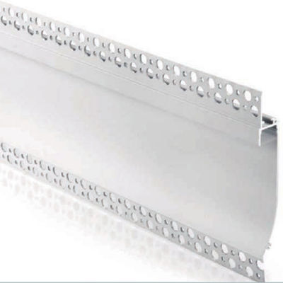 19*134mm LED پروفایل آلومینیوم برای دیوار خشک نور غیر مستقیم