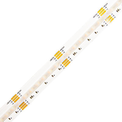 12mm RGB CCT COB LED Strip DC 24V RGB LED Strip Dot Free RGBWW نوار روشنایی