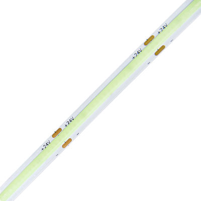 8mm عرض یخ آبی COB نوار LED DC24V Dot Free 10W / m نوار LED بدون نقطه