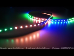 SPI Digital SMD 5050 RGB LED Strip DC24V 14.4W 10mm RGBIC LED Strip Light ها